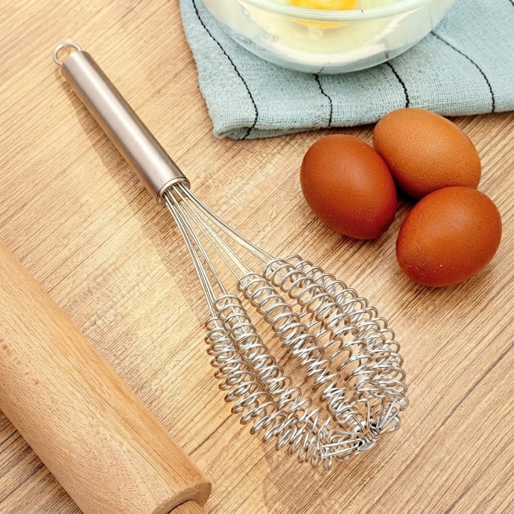 Çırpıcı Paslanmaz Yaylı 34 CM
