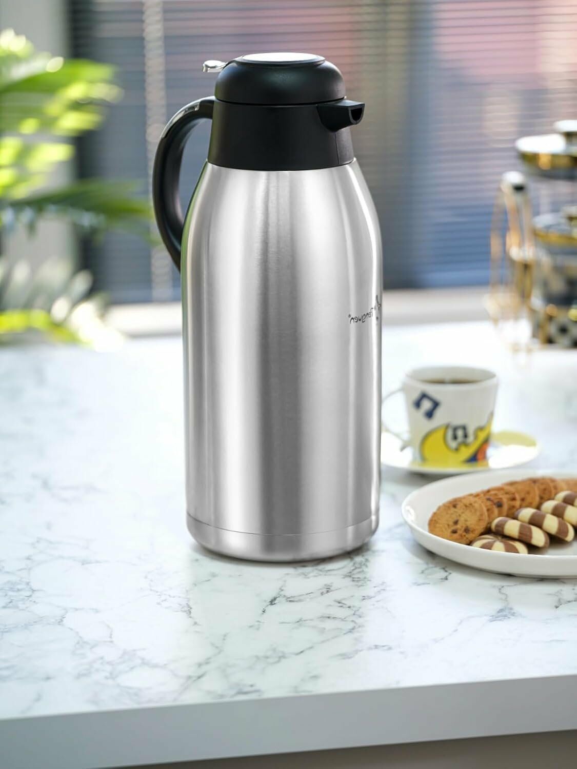 Penguen PNG 1300 Paslanmaz Çelik Çay Termosu 3 Litre Çift Katlı