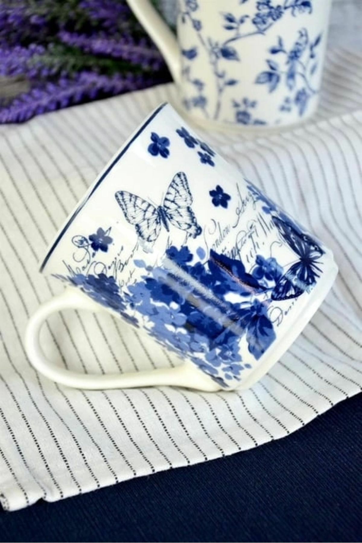 Şener ŞNR 101776 Kupa Renkli Leaf 300 ml