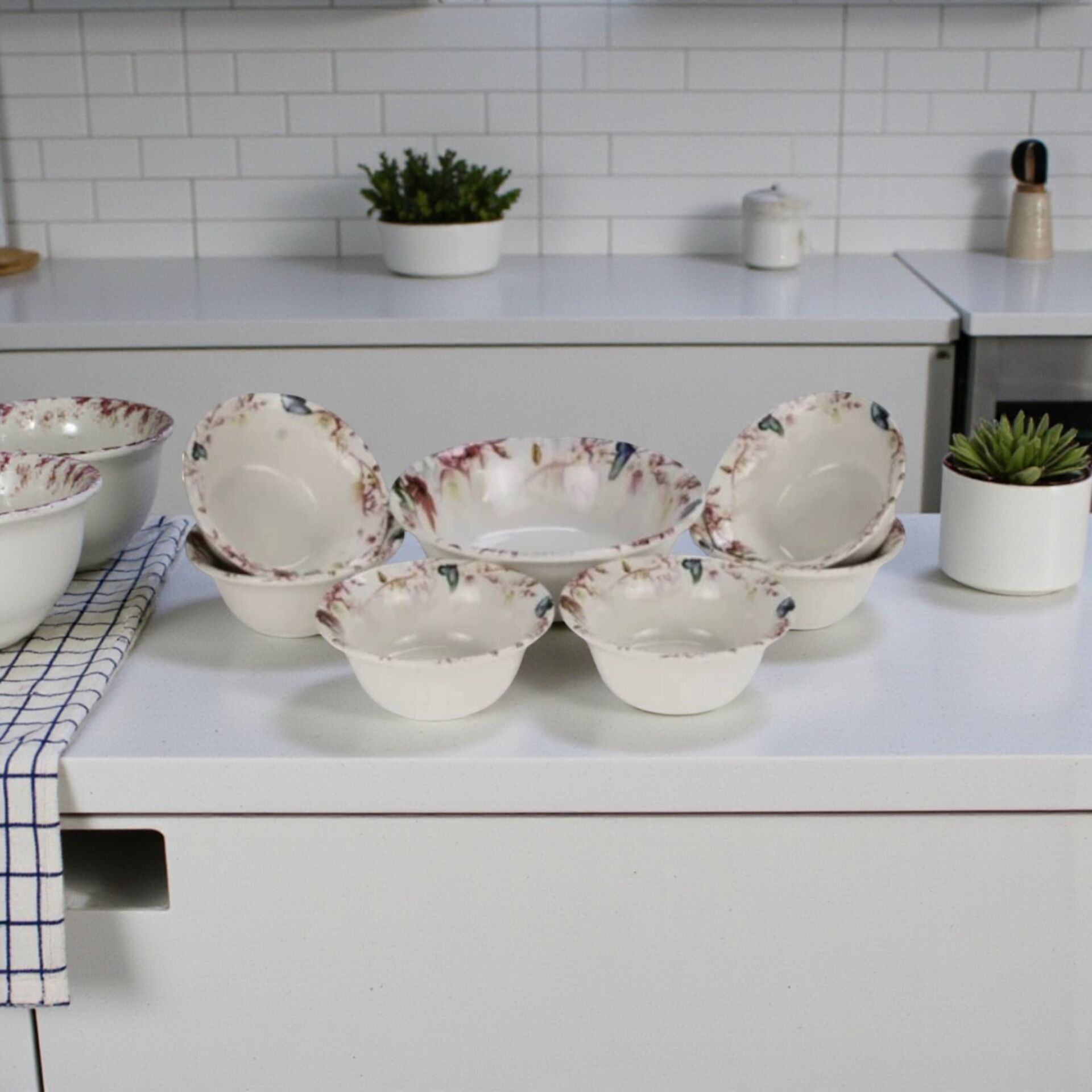 YNS 140102008DIGI Çerezlik Çiçekli 13*6 cm 7'li