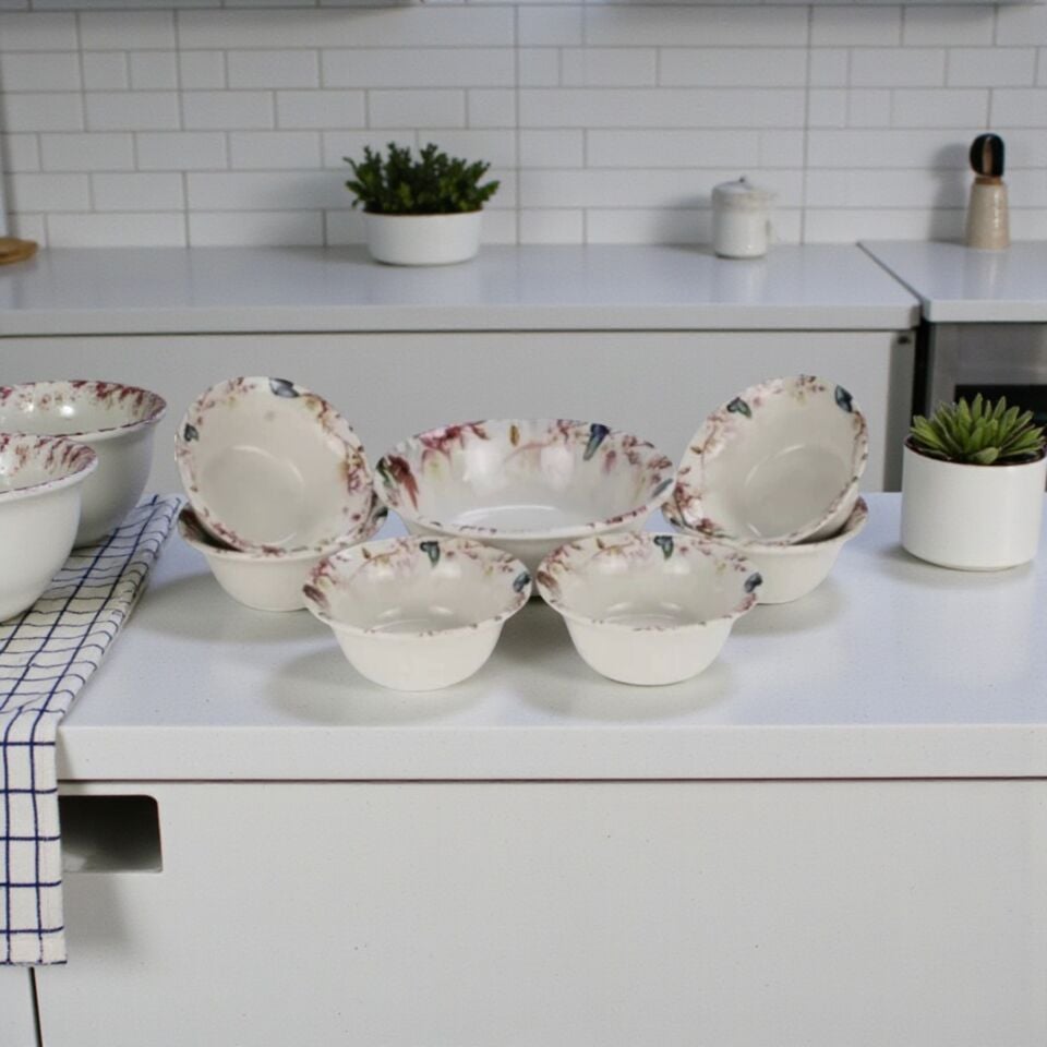 YNS 140102008DIGI Çerezlik Çiçekli 13*6 cm 7'li