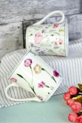 Şener ŞNR 101774 Kupa Renkli Flower 300 ml