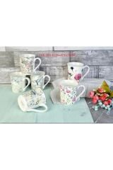 Şener ŞNR 101774 Kupa Renkli Flower 300 ml