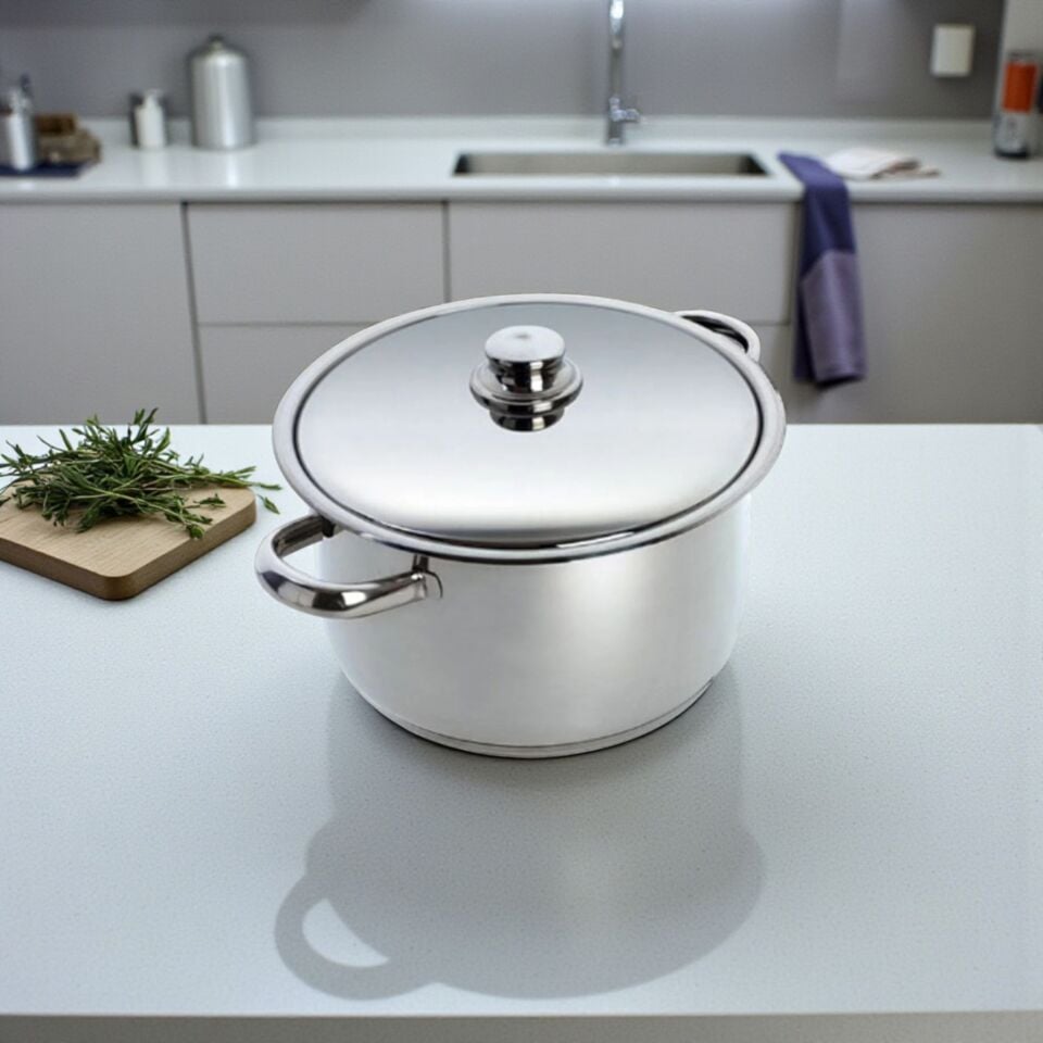 Gülsan GÜL MG 26 Derin Tencere Çelik 8 Lt