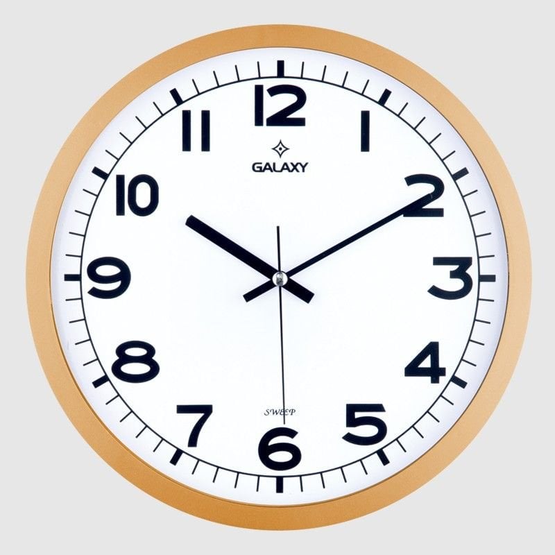 Duvar Saati Galaxy Gold