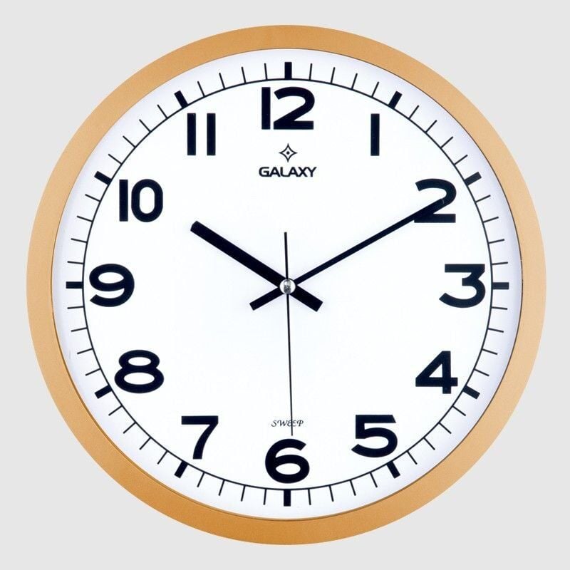 Duvar Saati Galaxy Gold