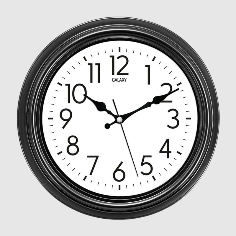 Duvar Saati Siyah