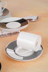 HXF-05097 Felex 6'lı Kahve Fincan Takımı 90 ml