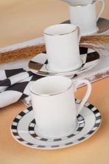 HXF-05097 Felex 6'lı Kahve Fincan Takımı 90 ml