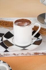 HXF-05097 Felex 6'lı Kahve Fincan Takımı 90 ml