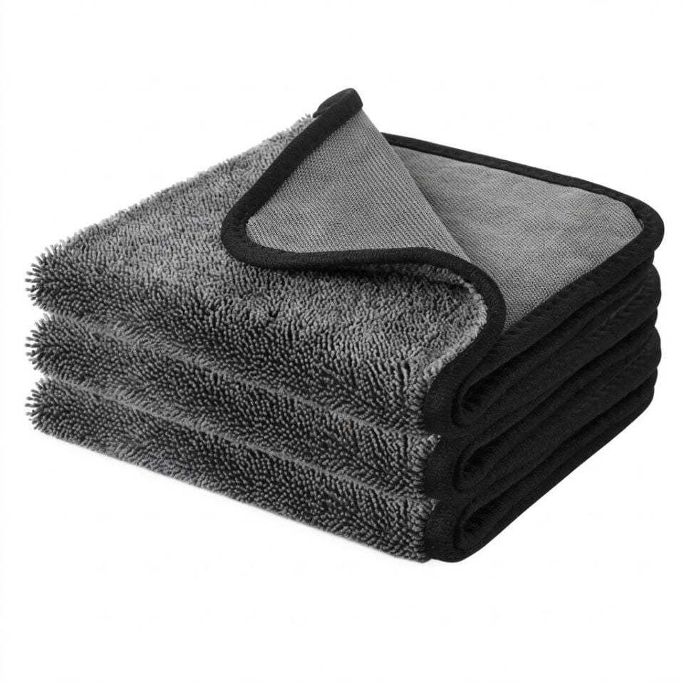 Bez Mikrofiber Profaser Siyah 60X50 CM