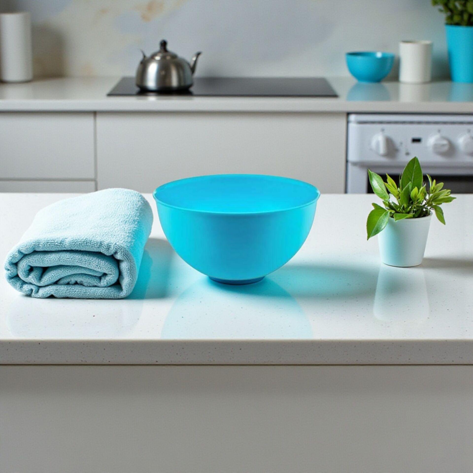 1lt Poly Time Plastik Yuvarlak Kase No:2