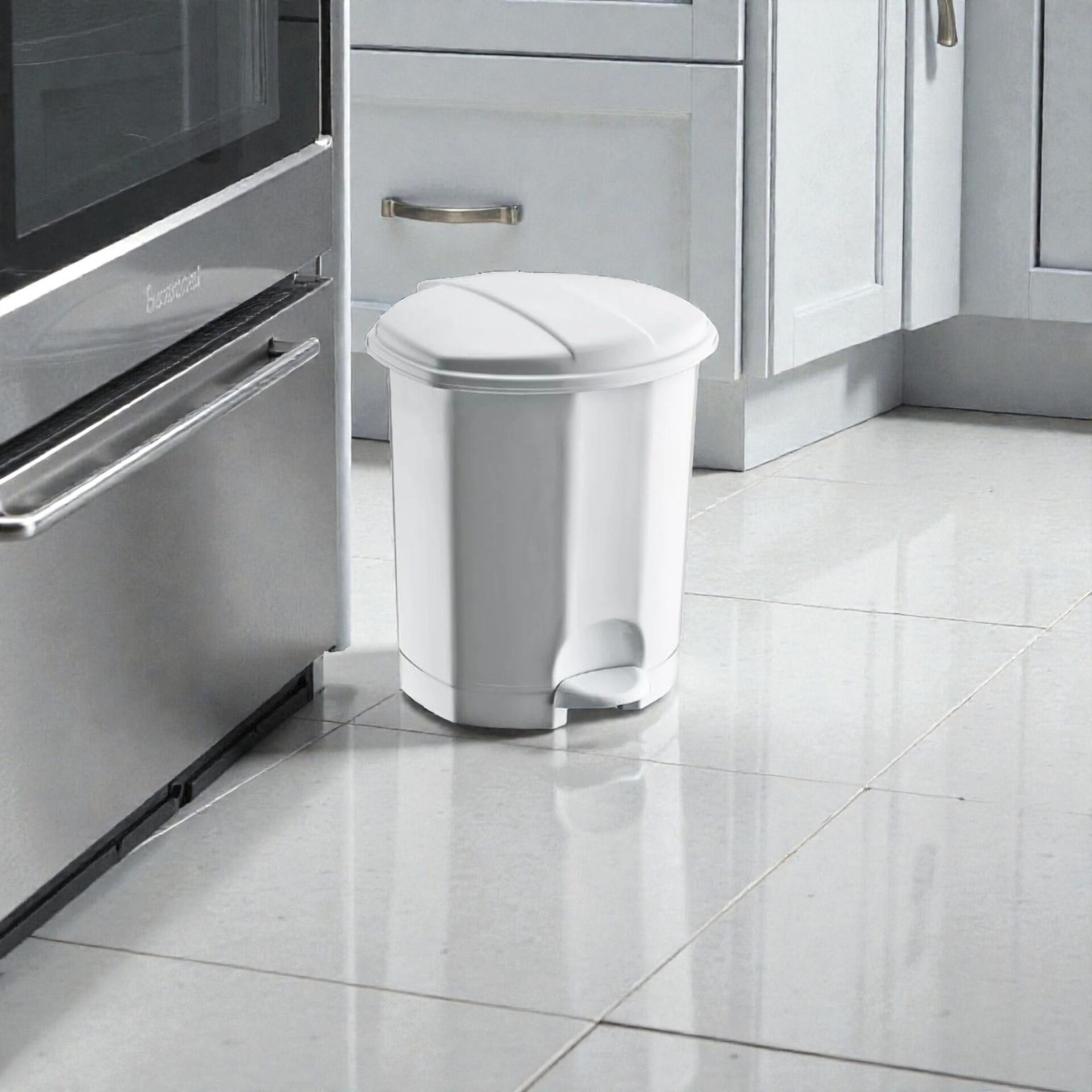 Plastik Dün 01013 Pedallı Çöp Kovası 18 Litre