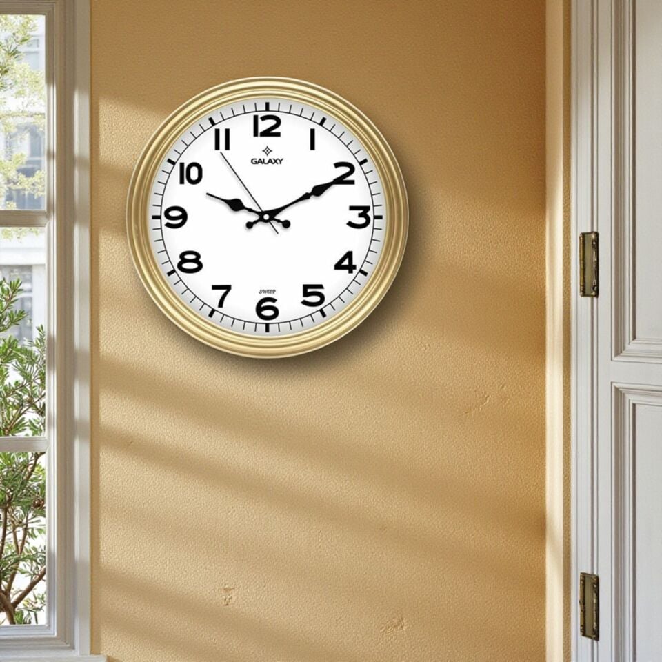 Aypaş Ayp 200-a Duvar Saati Gold