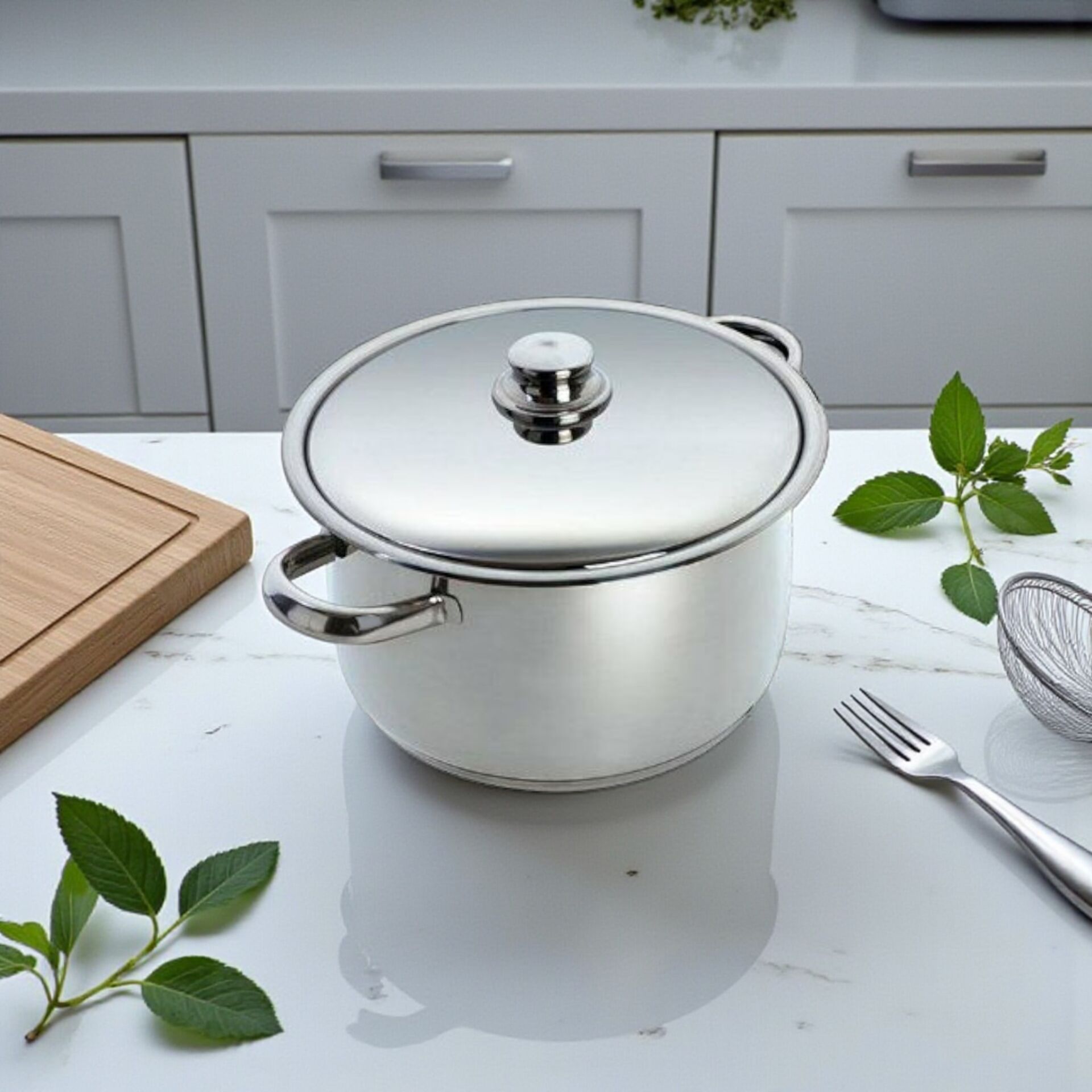 Gülsan Mg 28 Mega 28X18 cm Derin Tencere Çelik 9 Litre