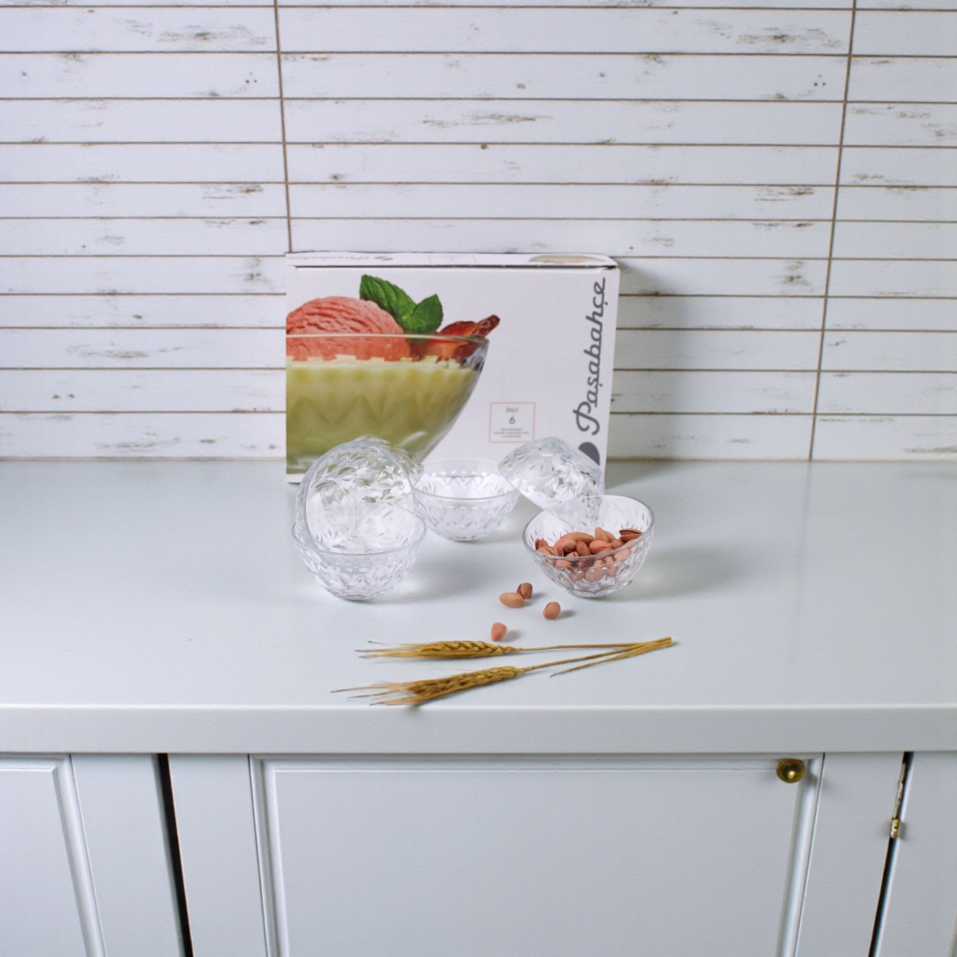 Paşabahçe 53393 Kase Takımı 6'Lı İnci