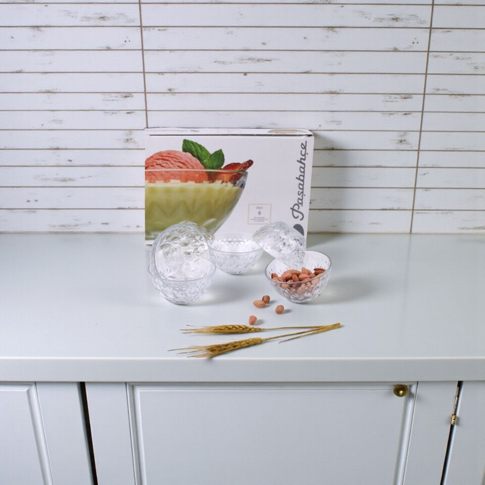 Paşabahçe 53393 Kase Takımı 6'Lı İnci