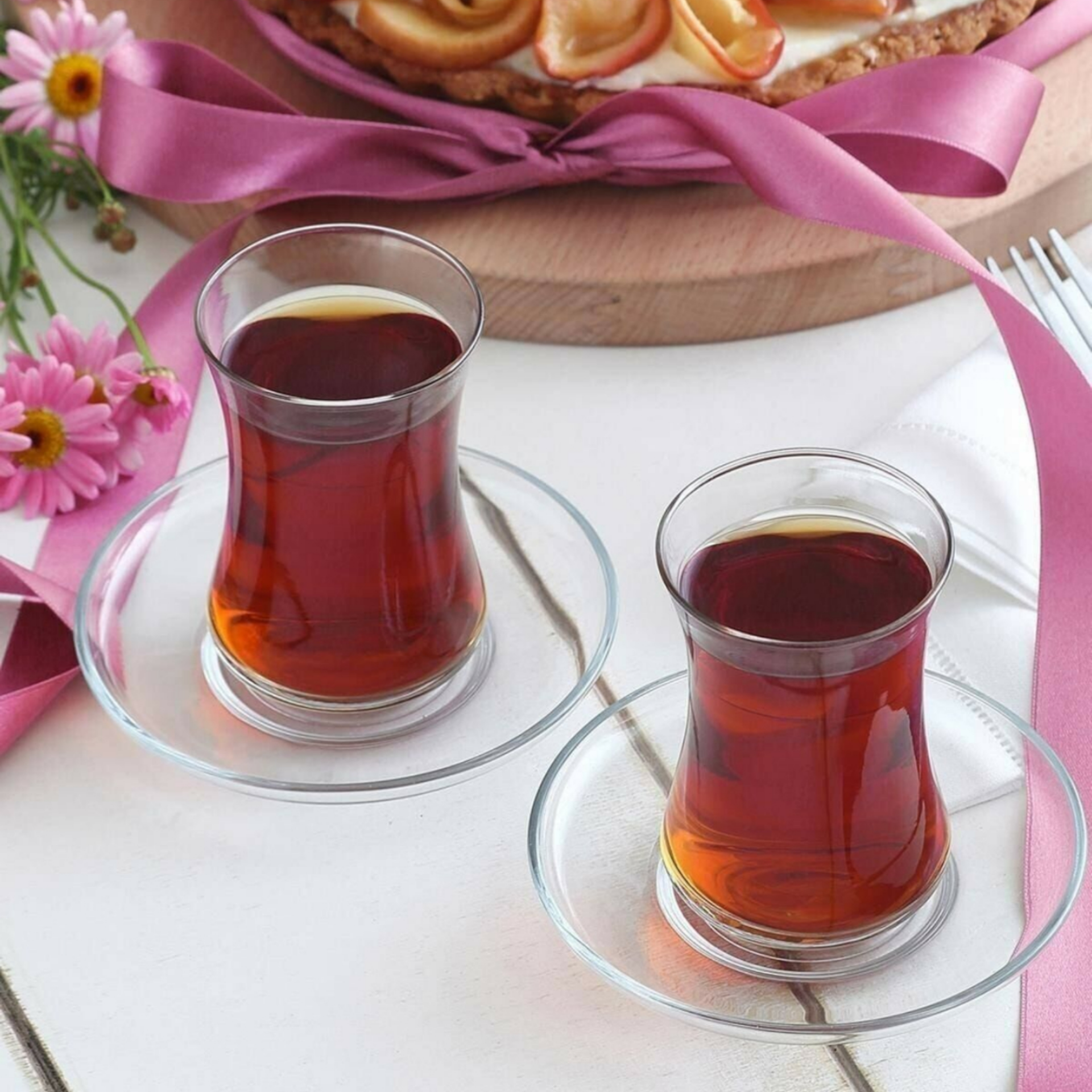 Duru 6 Parça Çay Bardağı