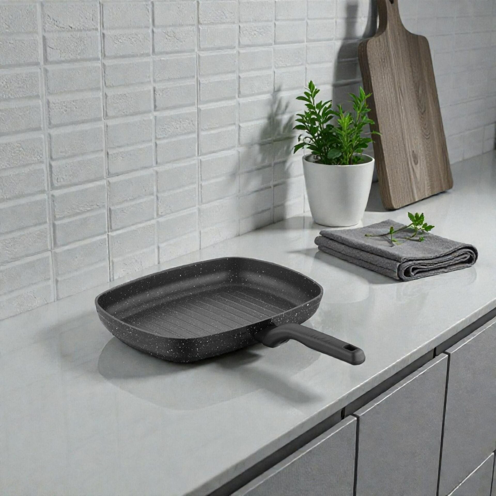 Ornella 35x25 Cm Dikdörtgen Grill Tava