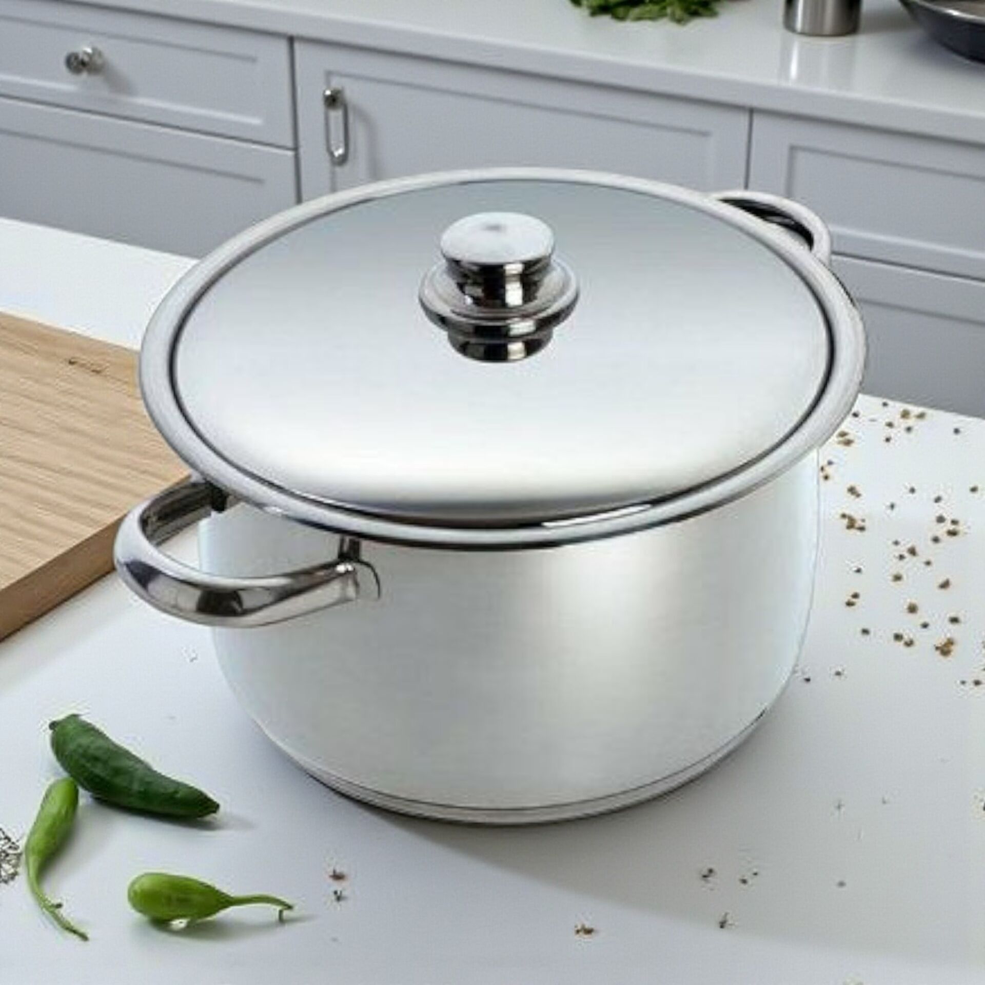 Gülsan GÜL MG 18 Mega Derin Tencere Çelik 2 Lt