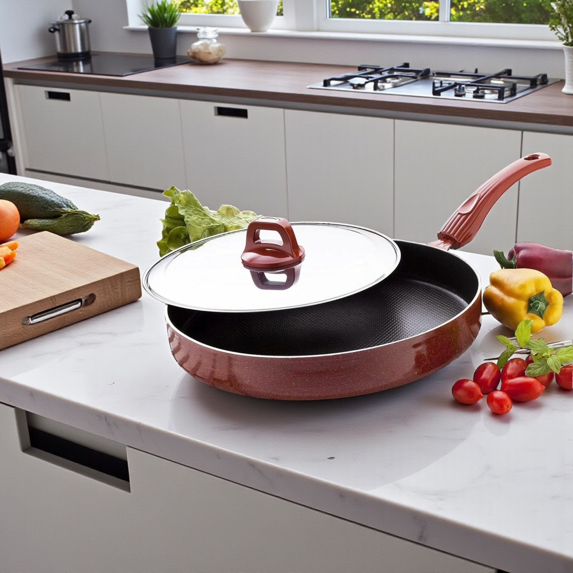 Kah 3167 Tava Balık Kiremit 28cm 53959544