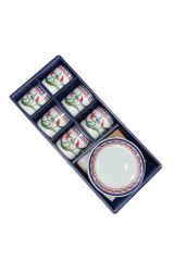 Şener ŞNR 101465 Kahve Fincanı Çhini Motifli 6'lı