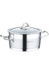 Kahramanlar Kah 2027 Tencere Sırma Derin Çelik 24x14 Cm