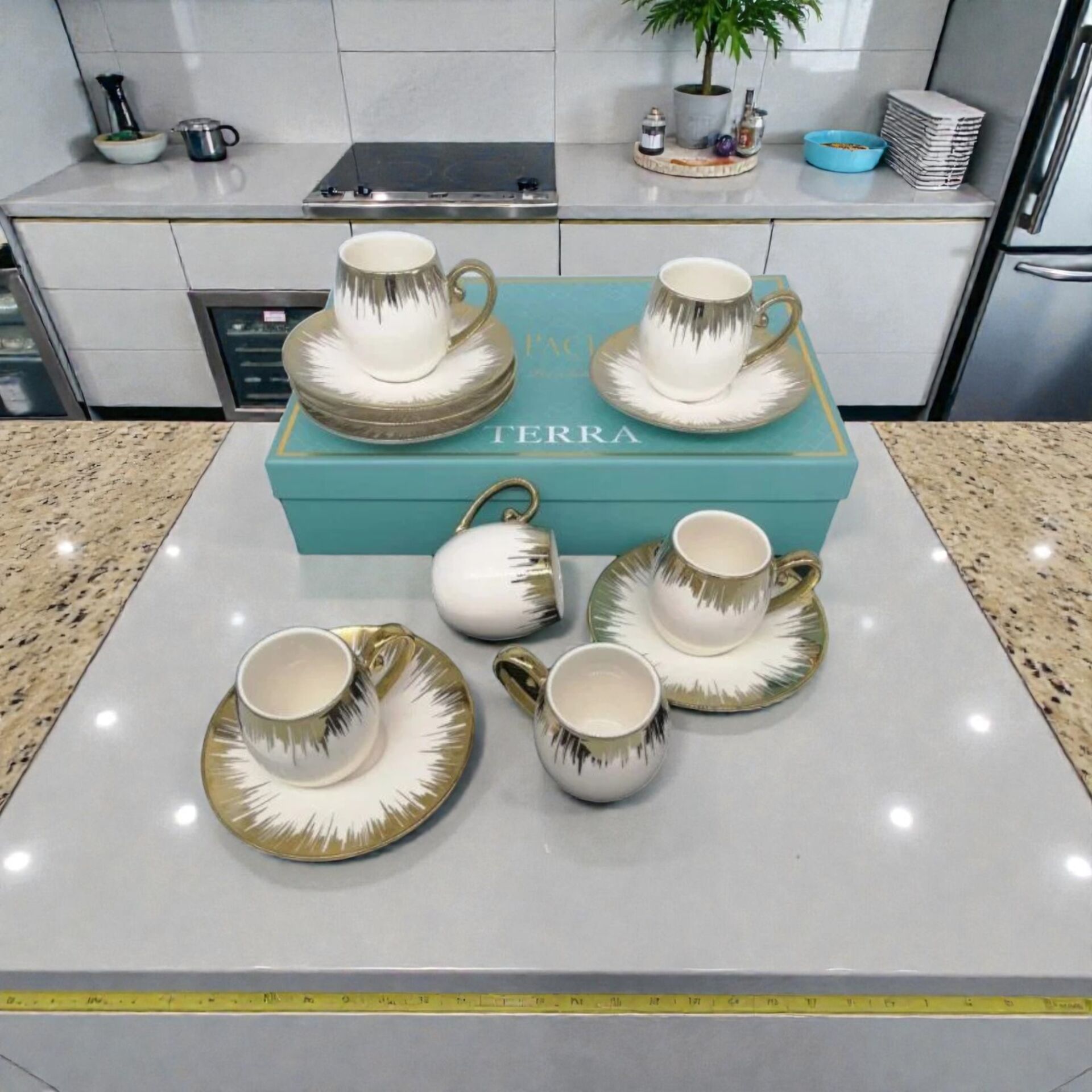 ŞNR 101839 KAHVE FİNCANI TERRA 6'LI 1X6