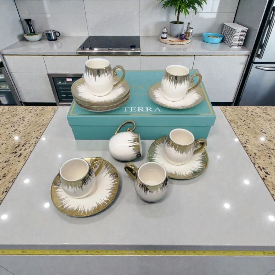 ŞNR 101839 KAHVE FİNCANI TERRA 6'LI 1X6