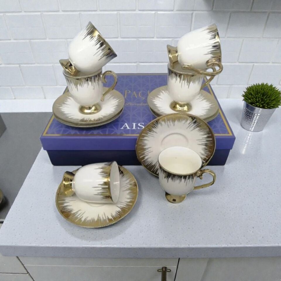 ŞNR 101879 KAHVE FİNCANI AİSA 6'LI