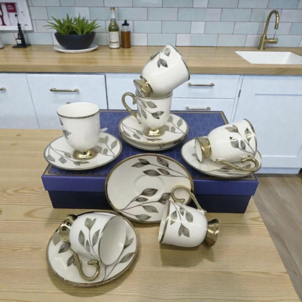 ŞNR 101781 Kahve Fincanı AİSA 6'LI 1X6