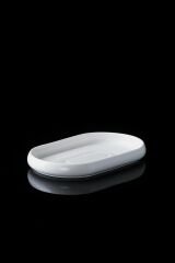 Bianco Perla Porselen Oval Tabak 20 cm Sct-21-0229/36