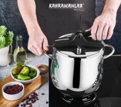 Kahraman KAH 2133-S Platin Güveç Düdüklü Tencere 9 LT