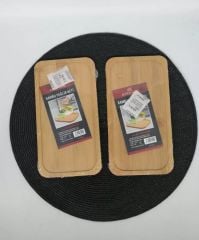 ALP 0042 Yağdanlık Altı Bambu Kare 23X12 Cm