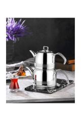 Kahraman KAH 1021-P Enza Midi Boy Metal Sap Çaydanlık