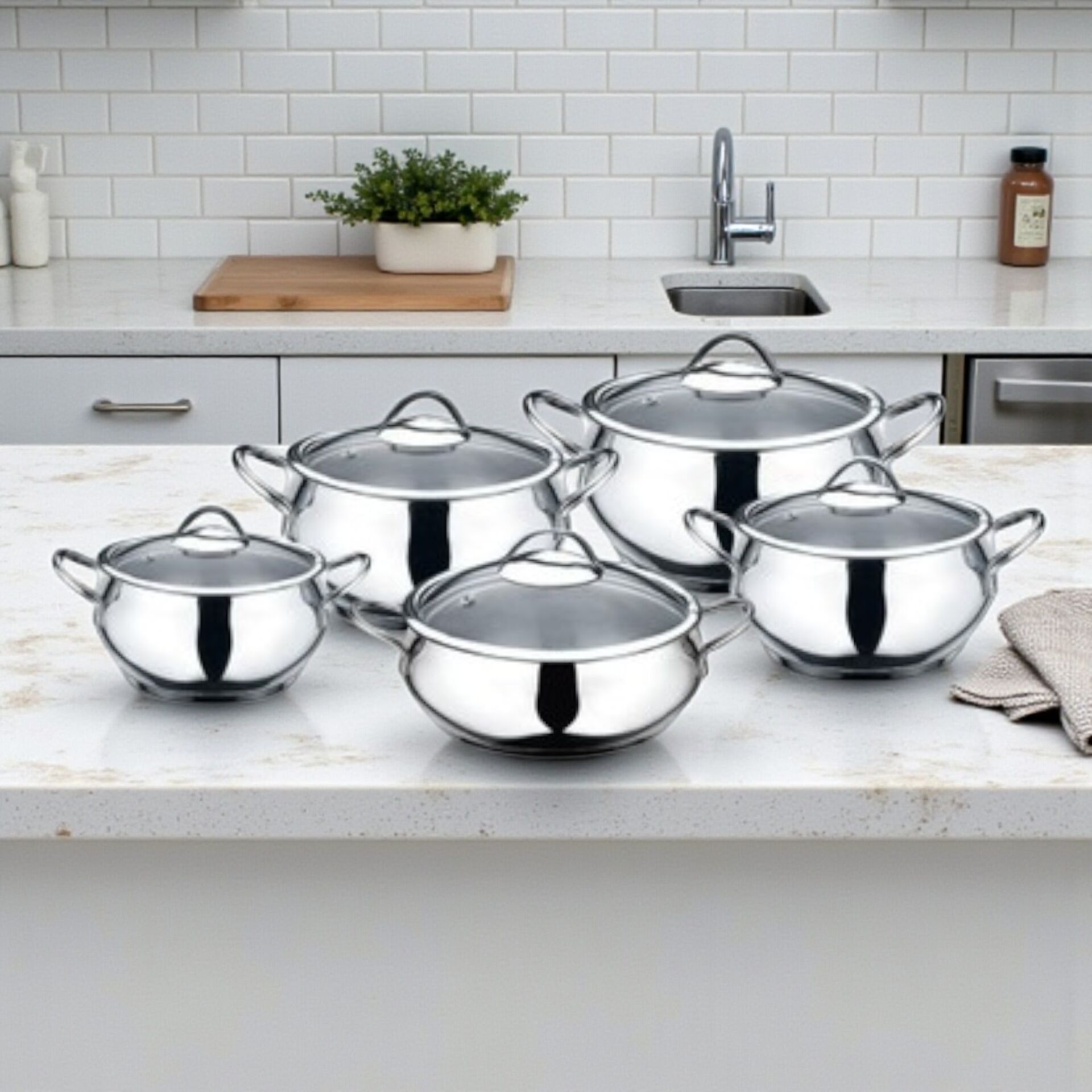 Elite 5'li Tencere Seti