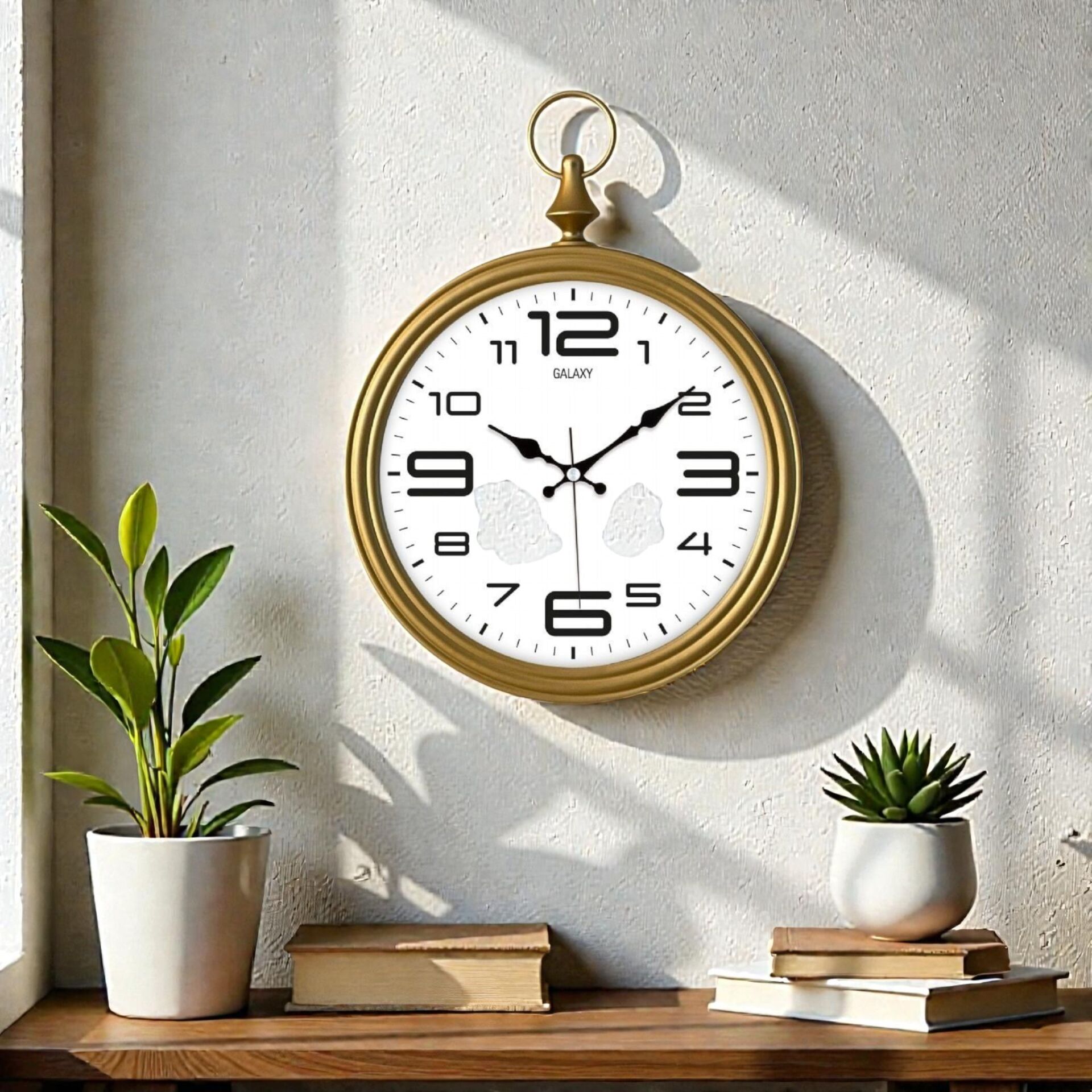 DUVAR SAATİ BEYAZ KADRAN