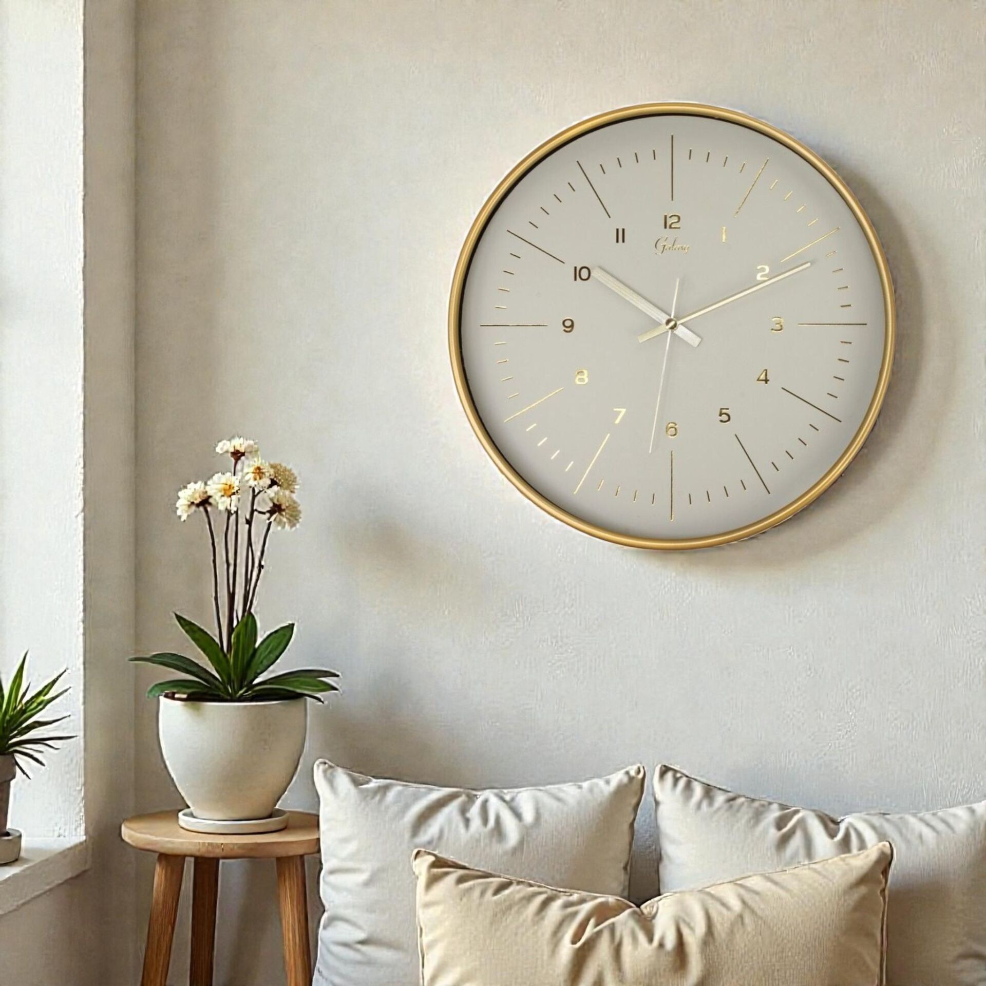 AYPAŞ AYP 218-A11 Duvar Saati Beyaz Kadran