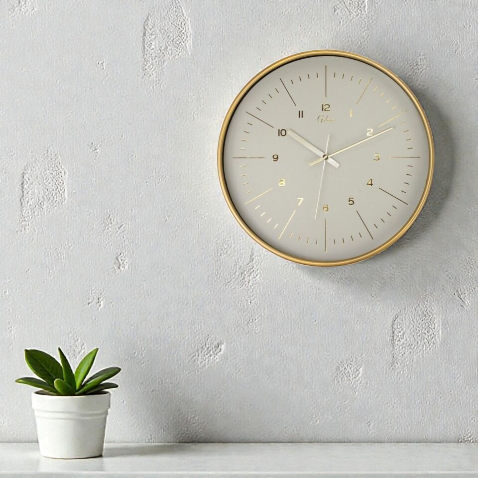 AYPAŞ AYP 218-A11 Duvar Saati Beyaz Kadran