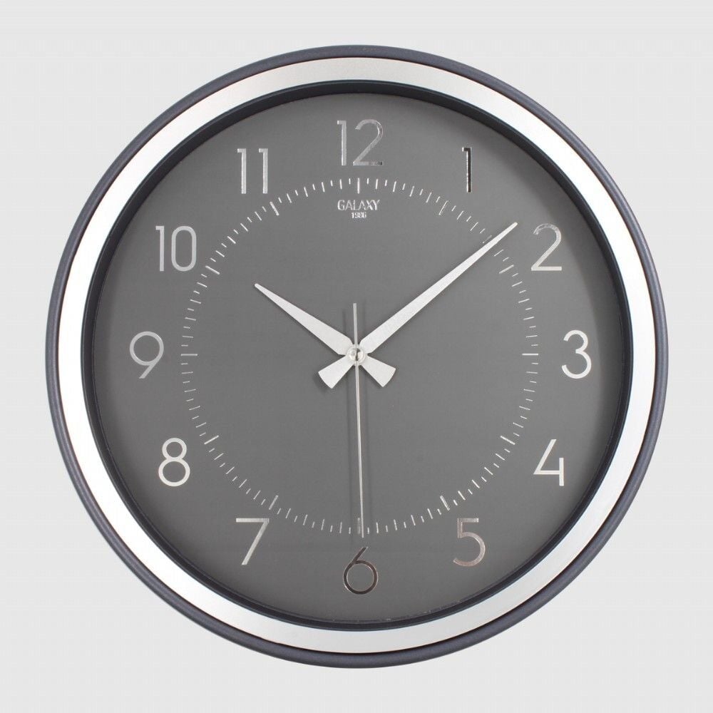 AYPAŞ AYP 1975-FG Duvar Saati Füme Gri Çerçeve