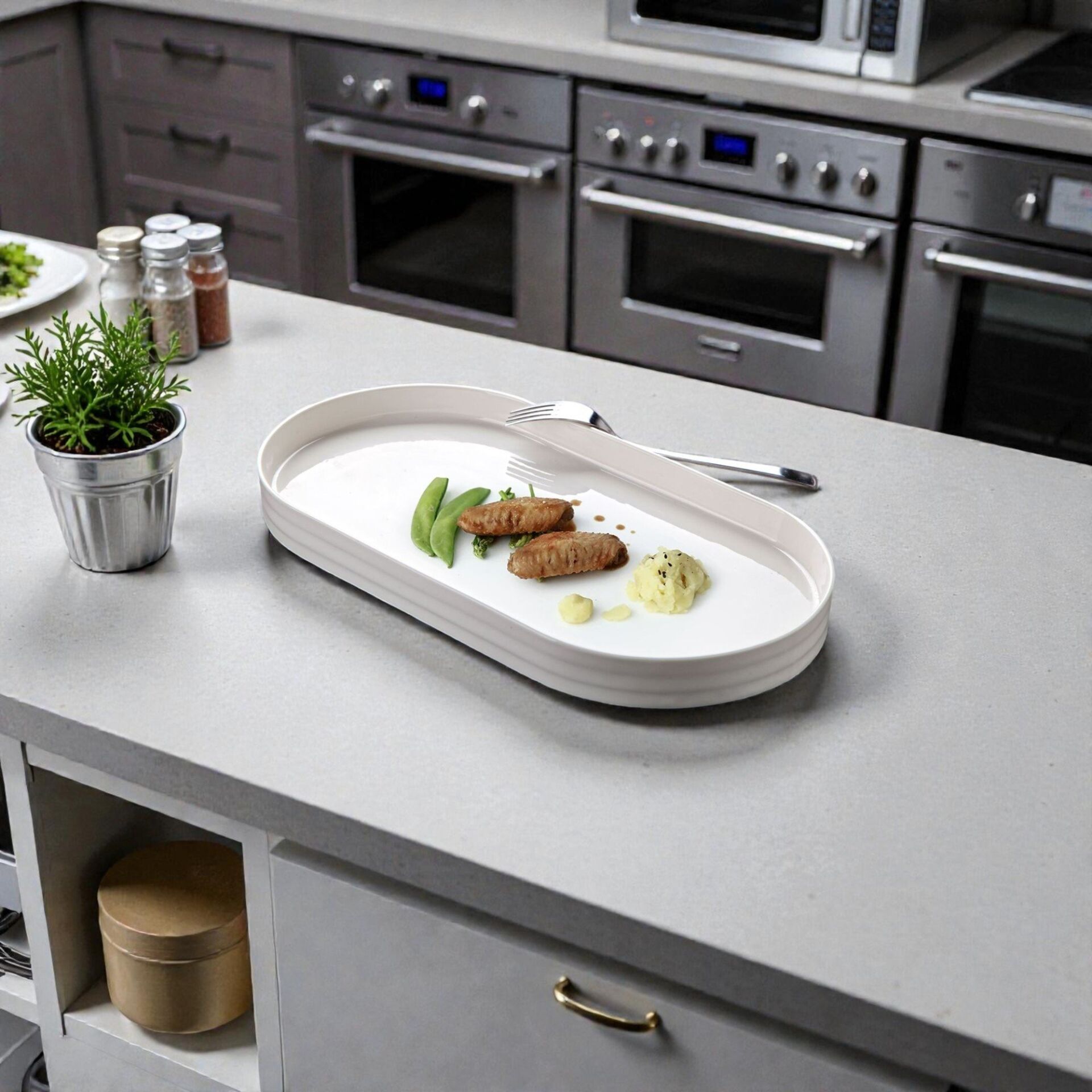 GÖNÜL GNL G3494 Tabak Oval 36X2.7 Cm