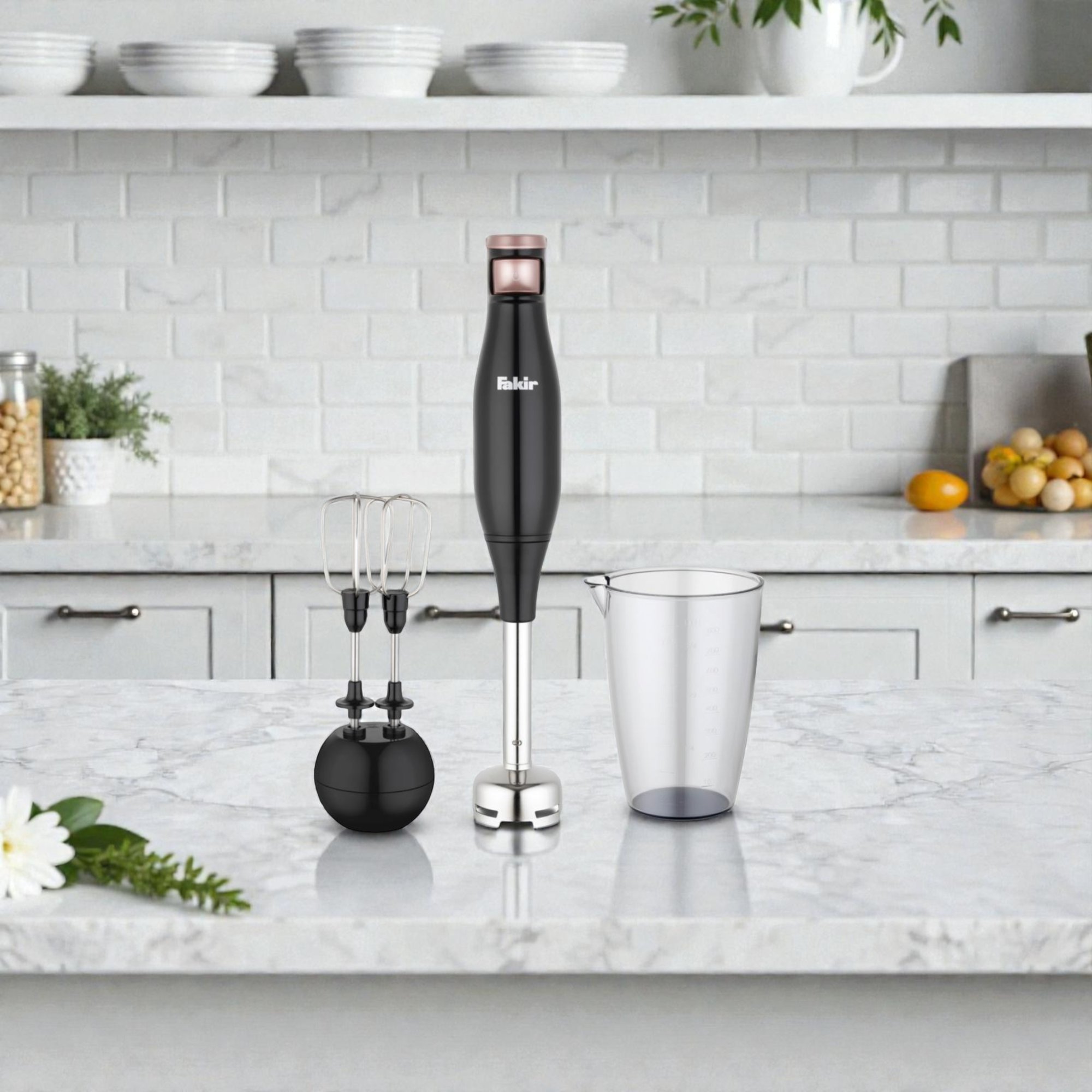 FAKİR Blender Set Black&Rosie Stor