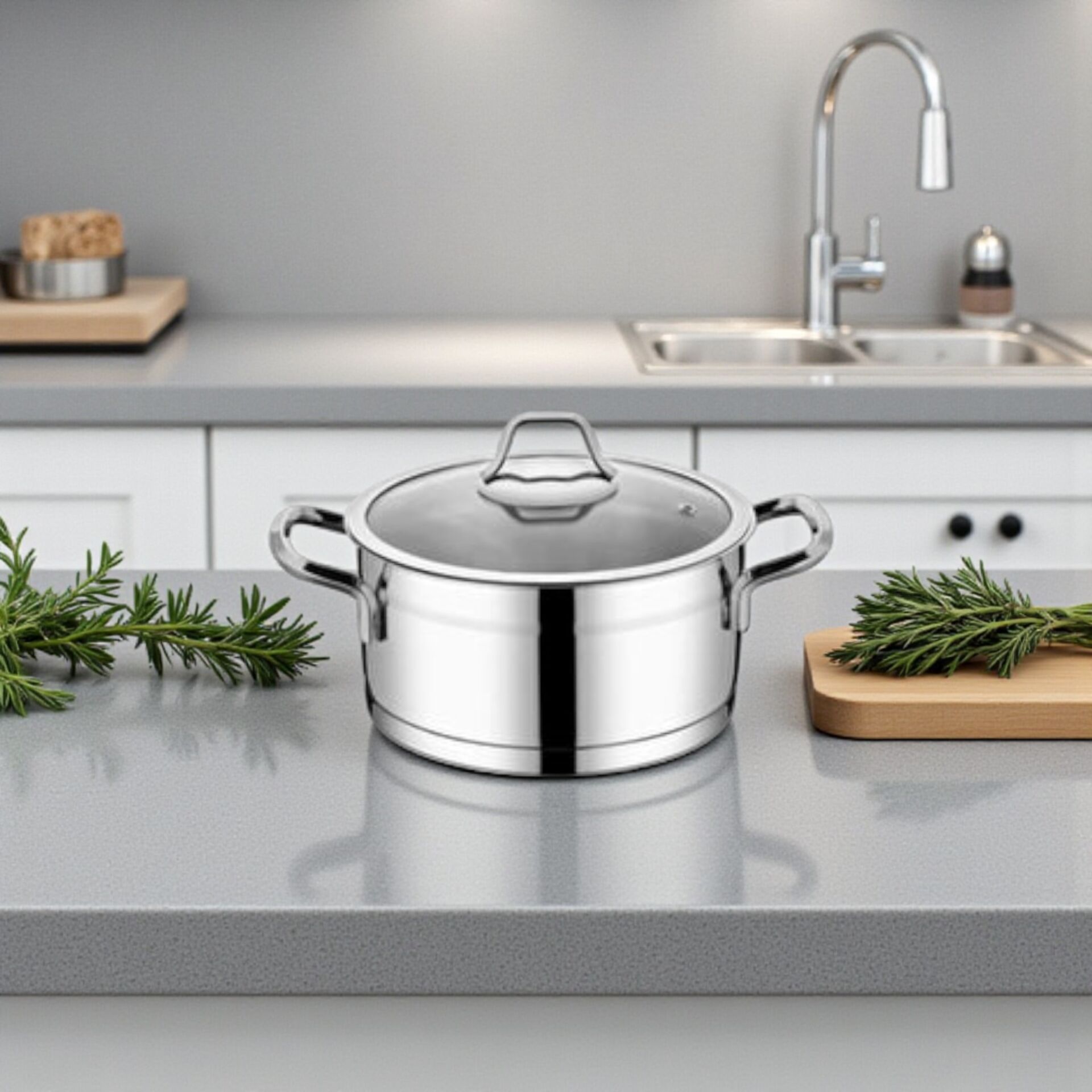 Sırma Derin Tencere 22 cm