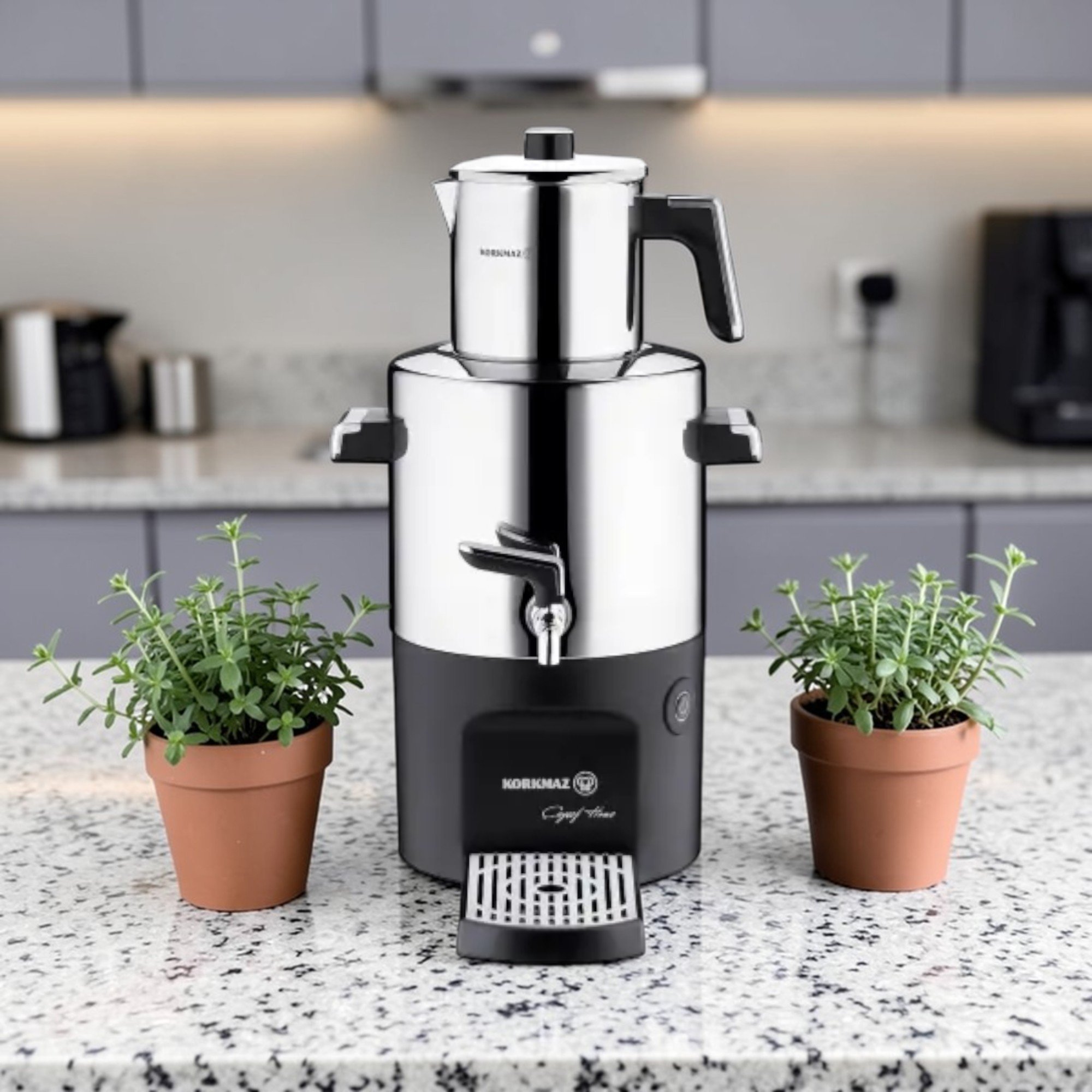 SEMAVER ÇAYŞEF HOME INOX/PARLAK