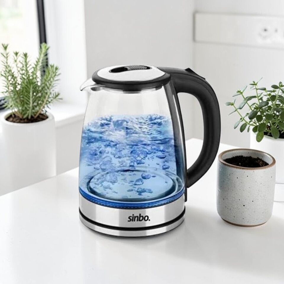 SNB SK 8029 Kablosuz Su Isıtıcı Cam