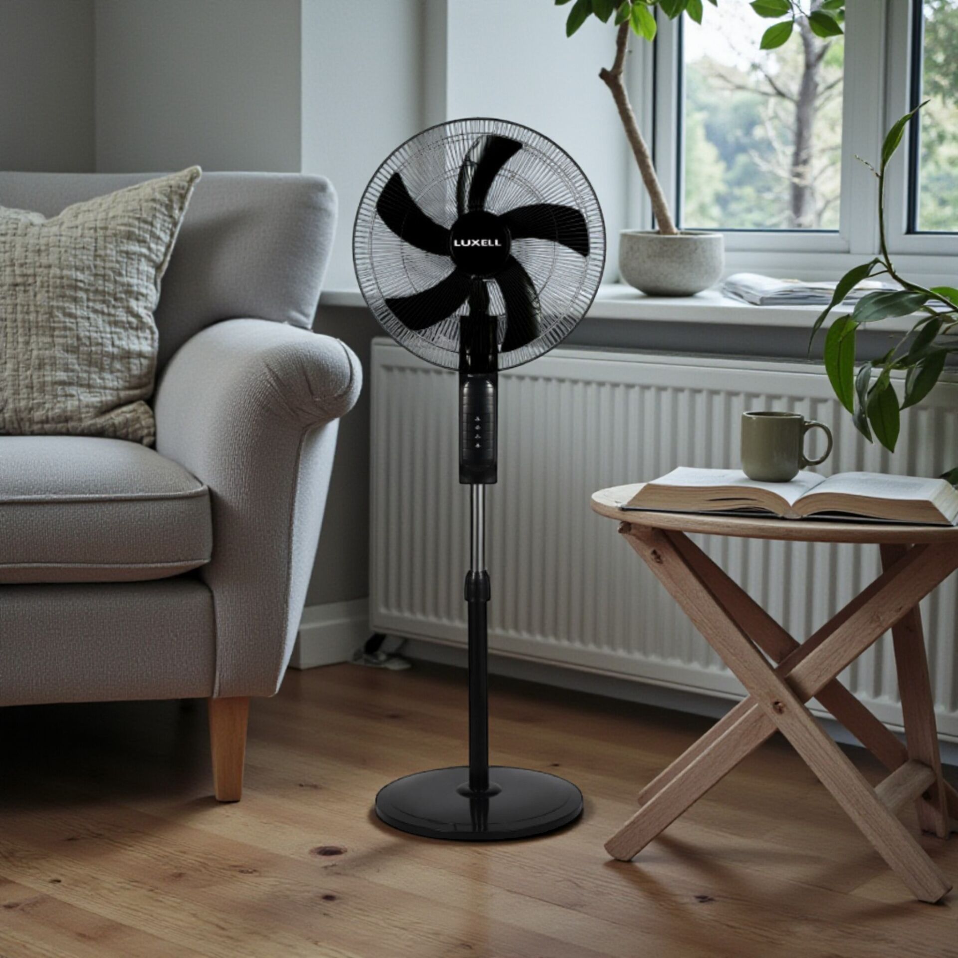 Lxf-518 S 18'' 65 Watt 5 Kanatlı Ayaklı Vantilatör