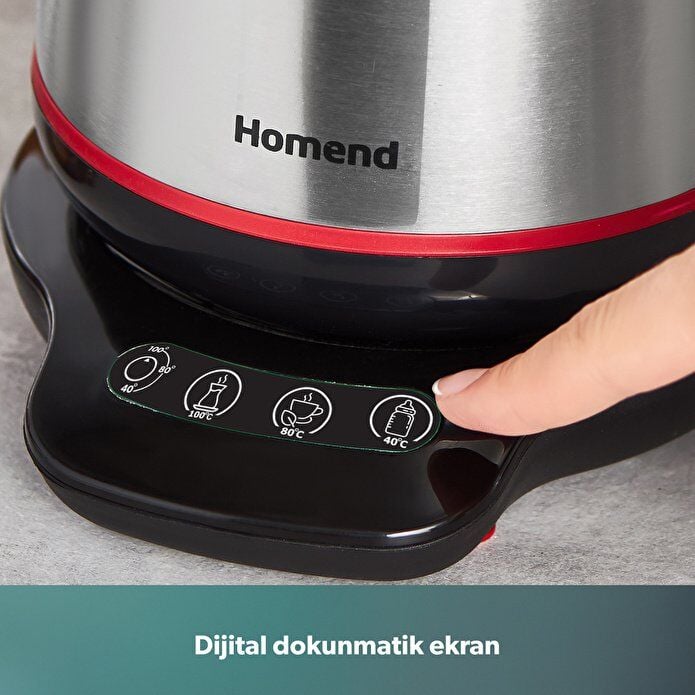 Homend Royaltea 1708H Dokunmatik Konuşan Çay Makinesi