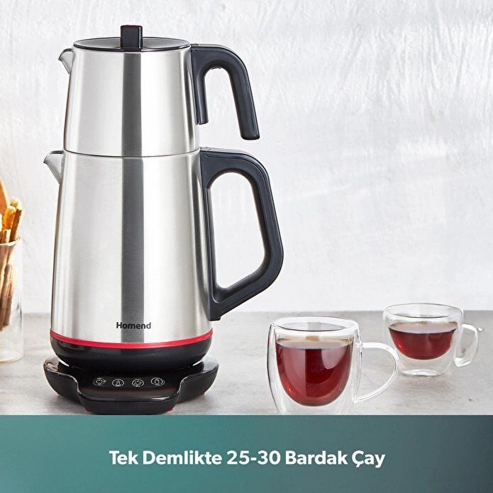 Homend Royaltea 1708H Dokunmatik Konuşan Çay Makinesi
