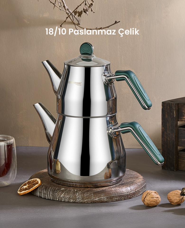 Kahraman KAH 1027 Maxİ Prizma Çaydanlık 