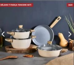 TENCERE SETİ MİLANO 7 PRÇ